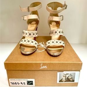 Christian Louboutin Decodame 120 Suede. Size 39 1/2